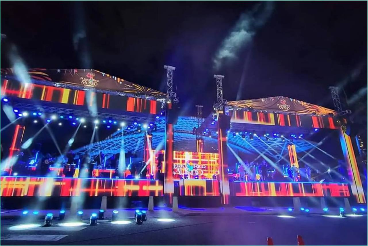 Summer Nights Stage Setup